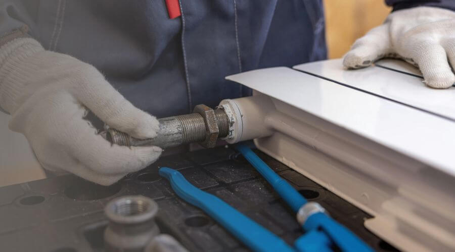 Professional water heater repair services in Aston, PA